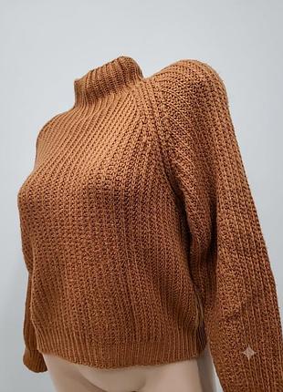 Свитер крупной вязки xs/s. 2