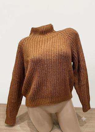 Свитер крупной вязки xs/s. 4