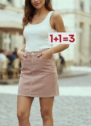 1+1=3 🎁 тренддова вельветова спідниця від gap