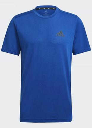 Футболка adidas aeroready gt5551 royal blue / black