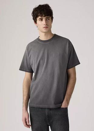Футболка levis red tab oil wash 19705 black
