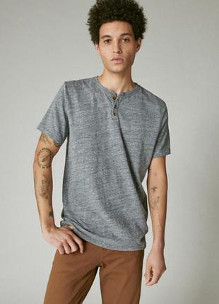 Футболка lucky brand гудзики 7m62693 black iris