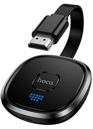 Переходник hoco hd wireless projector ua45 |1080p, 60hz, 2.4g/5g|