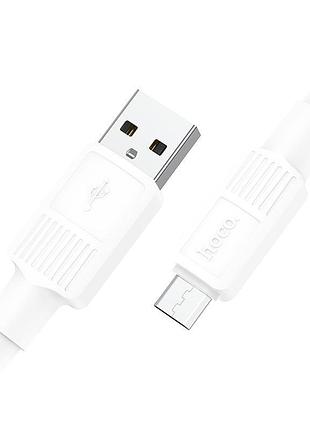 Кабель hoco micro usb solid charging data cable x84 |1m, 2.4a| 6