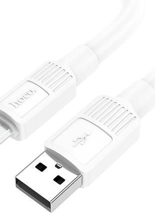 Кабель hoco micro usb solid charging data cable x84 |1m, 2.4a| 8