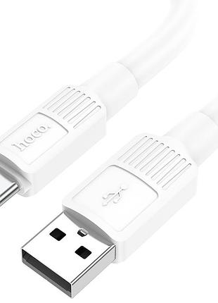 Кабель hoco type-c solid charging data cable x84 |1m, 3a| 10