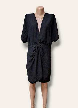 Черное женское платье h&amp;m
