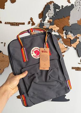 Лицензионный рюкзак канкен fjallraven kanken водонепроницаемый 16 л
