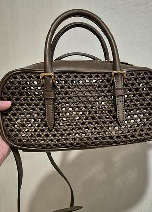 Коричева сумка h&amp;m 3