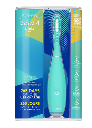 Электрическая зубная щетка foreo issa 4 smile sonic toothbrush summer sky