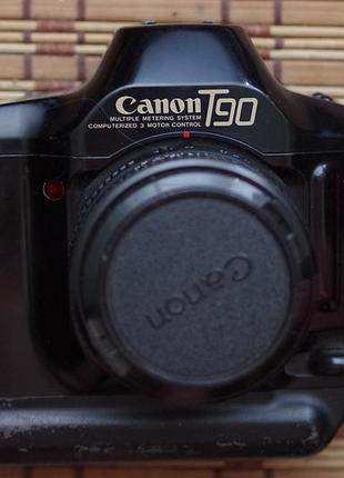 Фотоаппарат canon t90 + canon fd 50 mm 1.8 с крышкой