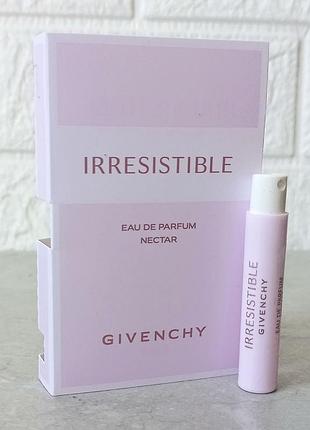 Givenchy irresistible nectar пробник для женщин (оригинал)