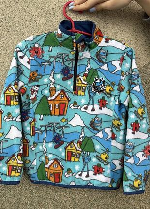 Брендова фліска quiksilver 4-5 років