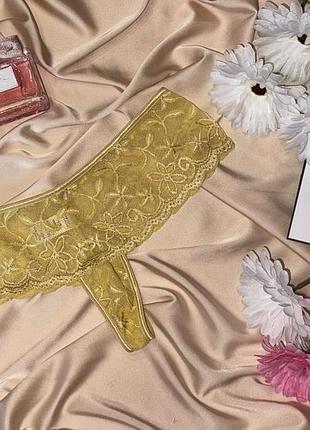 Мереживні трусики стрінги  matalan