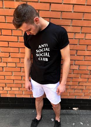Футболка anti social social club
