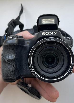 Цифровий фотоаппарат hd камера sony cyber-shot dsc-h100 16.1 mp