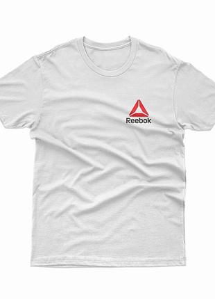 Белая футболка reebok