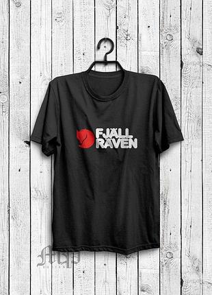 Чорна футболка fjall raven