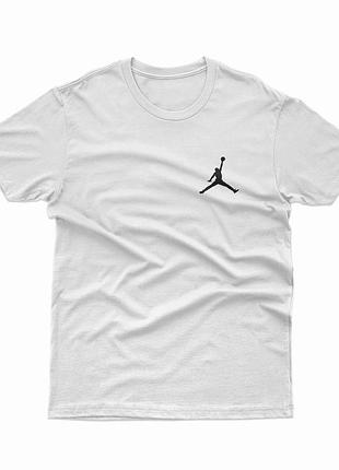 Белая футболка jordan