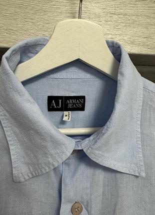 Сорочка armani jeans льон 5