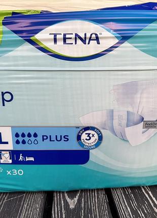 Підгузки для дорослих tena slip plus xl 30 шт