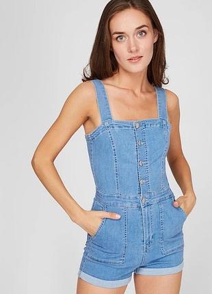 Джинсовий жіночий комбінезон tally weiji 36 eur