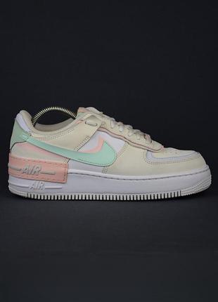 Nike air force 1 shadow cig919-117 кроссовки женские кожаные пастельные на платформе оригинал 39-40 р/25.5 см dunk asics japan adidas new balance