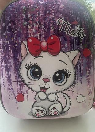 Дитячий рюкзак meto з котиком 🎀, майже новий