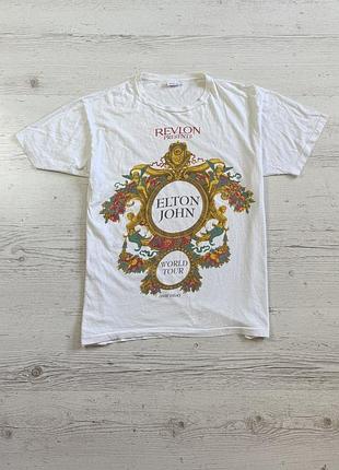 Футболка elton john world versace