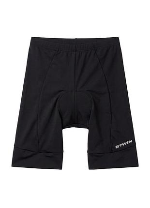 Велошорти / велотруси decathlon b'twin bike short 300 з 3d-вставкою | розмір s