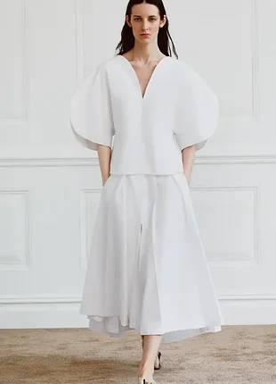 Поплиновый топ zw collection limited edition