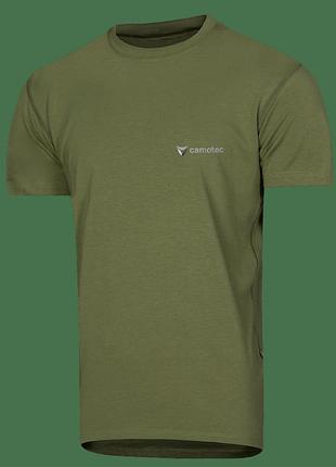 Футболка modal logo зелена m