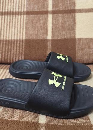 Чоловічі тапки шльопанці under armour