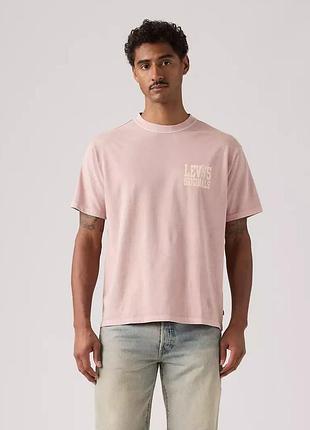 Футболка вільного крою з вінтажним графічним принтом levi's