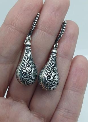 Серьги серебро 925проба