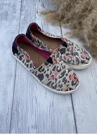 Мокасины toms размер 31,5 ( по стельке 19,5 см), состояние на фото