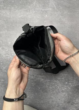 Чоловіча сумка через плече adidas барсетка сіра адідас 3