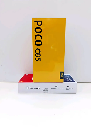 Poco c85 8/256 nfc чорний колір