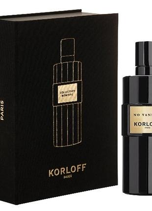 No vanilla korloff paris.