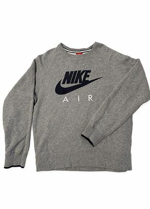 Nike air сірий світшот / чоловічий m, новий