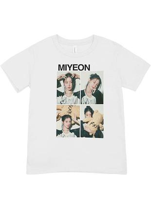 Футболка мийон джи айдл myeon (g)i-dle 18473