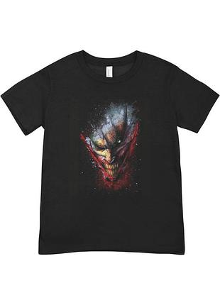 Футболка бэтмен batman бетмен чорна 21185