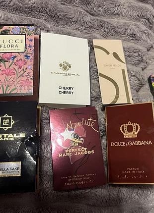 Сет пробників парфумів montale man era gucci dolce gabbana armani