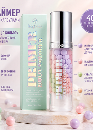 Мультиколірний праймер glaze correcting primer bogenia bg615, 40 мл (22610)