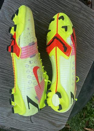 Футбольні бутси nike mercurial vapor 14 pro fg (cu5693-760) оригінал — розмір 44.5 (28.5 см)