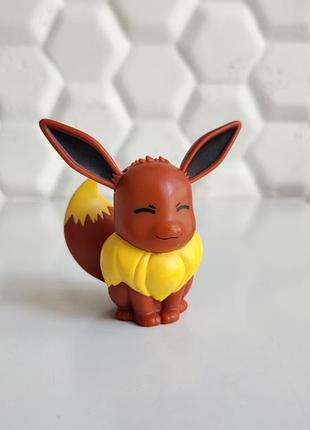Детская игрушка коллекционная фигурка пакемон иви макдональдс хеппи мил eevee mcdonald's happy meal 2016