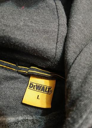 Кофта робоча толстовка dewalt. розмір l 4
