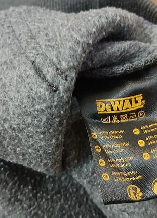 Кофта робоча толстовка dewalt. розмір l 5