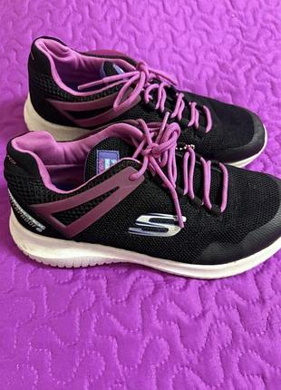 Кроссовки для девочки skechers 34 размер