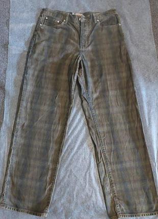 Stussy big ol' jeans canvas plaid